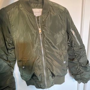 Green jacket